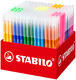 Vláknový fix - STABILO Trio A-Z - 240 ks balení - 20 různých barev - 1/7