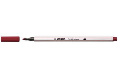 STABILO Pen 68 brush - bordó - 1