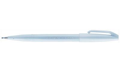 Pentel SES15C-N2X Popisovač Touch Brush Sign Pen - světle šedý - 1