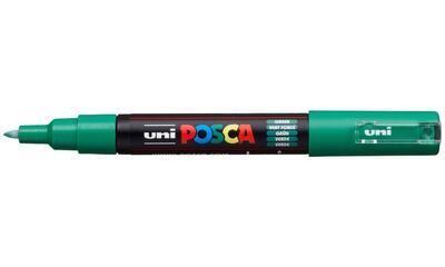 Akrylový popisovač UNI POSCA PC-1M - zelený 6 / 0,7mm - 1