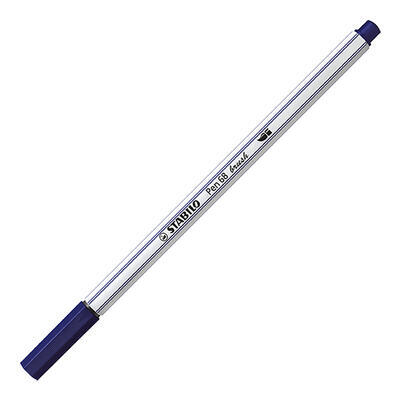 STABILO Pen 68 brush - mořská modrá - 1