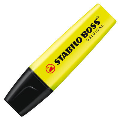 STABILO BOSS ORIGINAL zvýrazňovač - žlutý - 1