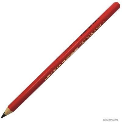 Grafitová tužka trojhranná TR9 - červená
