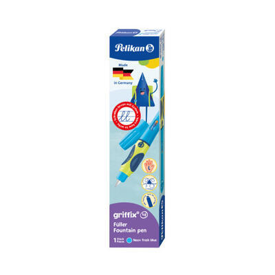 Bombičkové pero Pelikan Griffix 4 pro leváky - modré/zelené - 1