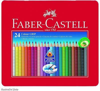 Faber-Castell Pastelky Grip 2001 - 24 ks i pro "L" - 1