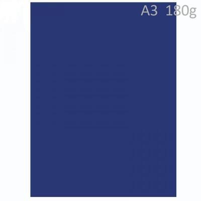 Kreslicí karton A3 180 g/m2 - tmavě modrý
