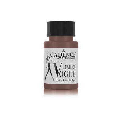 Barva na kůži Cadence Leather Vogue, 50 ml - hnědá