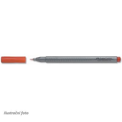 Popisovač Finepen Grip 0,4 mm - kadmiově oranžový - 1