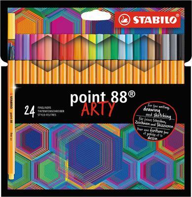 Stabilo point 88 ARTY - 24 barev - 1