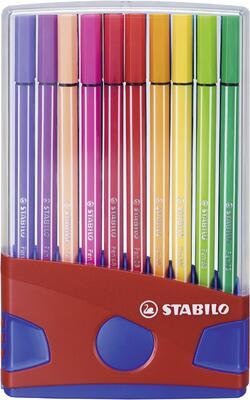 STABILO Pen 68 6820-04  ColorParade Sada fixů 1 mm, 20 ks - 1