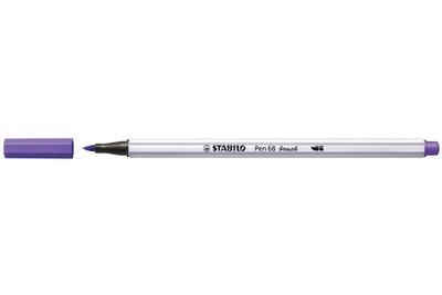 Stabilo Pen 68 brush - fialová - 1