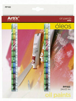 Artix Sada olejových barev Madrid Papel 24x12ml - 1