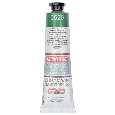KOH-I-NOOR Akrylová barva Acrylic 40 ml č.0520 - zeleň permanentní