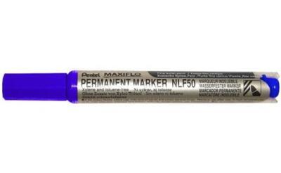 Pentel NLF50-C Maxiflo permanentní popisovač - modrý  - 1
