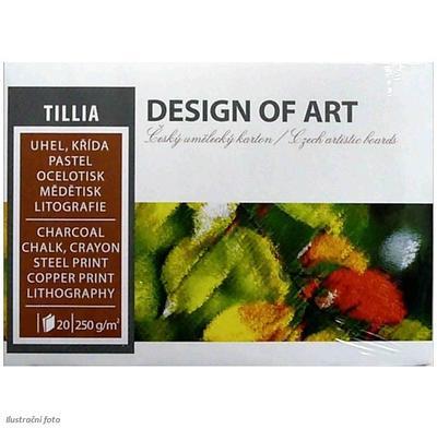 Blok grafický Tillia A5, 250 g/m2, 20 listů - 1