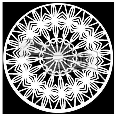 Šablona TCW 6"x 6" - Mandala Prismatic