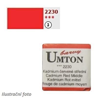 Akvarelová barva 2,6ml - Kadmium červené střední/ 2 - 1