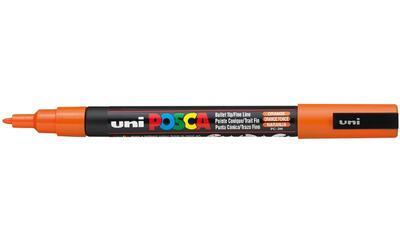Akrylový popisovač UNI POSCA PC-3M - oranžový 4 / 0,9-1,3mm - 1