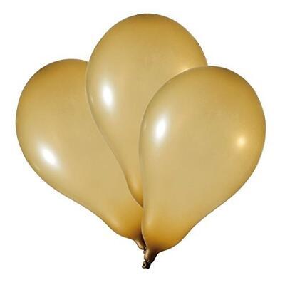Balónky  25ks - zlaté