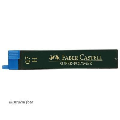 Faber-Castell Grafitové Tuhy SUPER POLYMER do mikrotužky - 0,7 mm, H - 1