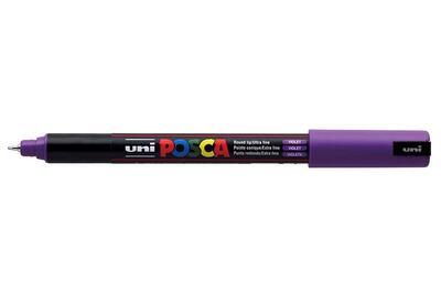 Akrylový popisovač UNI POSCA PC-1MR - fialový 12 / 0,7mm  - 1