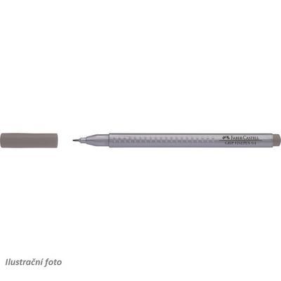 Popisovač Finepen Grip 0,4 mm - šedý - 1