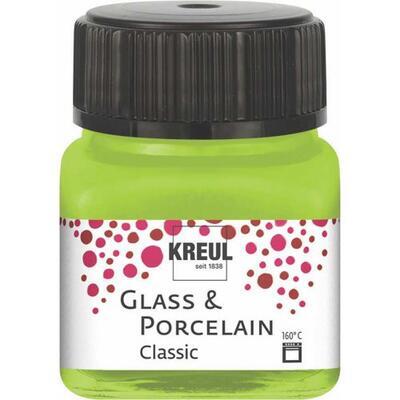 Barva na sklo a porcelán KREUL Classic 20ml - májová zelená