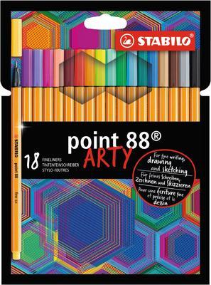 Stabilo point 88 ARTY - 18 barev - 1