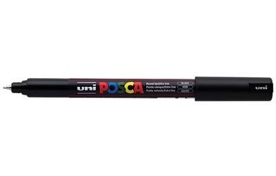 Akrylový popisovač UNI POSCA PC-1MR - černý 24 / 0,7mm - 1