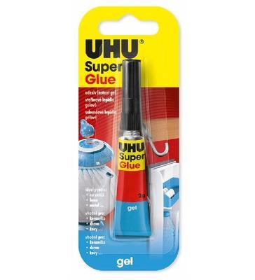 UHU Super Glue Gel 2g - vteřinové lepidlo
