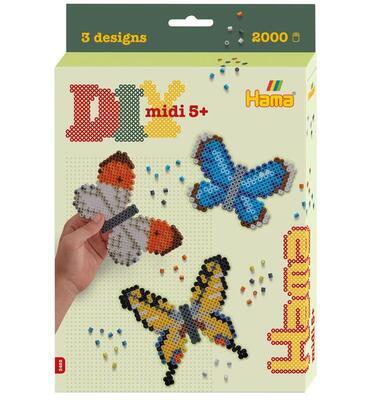 Hama MIDI Dárkový box- Motýlci, 2000ks - 1