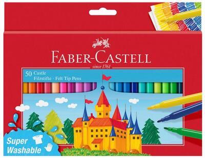 Faber-Castell FIXY (popisovače) Zámek - 50ks - 1