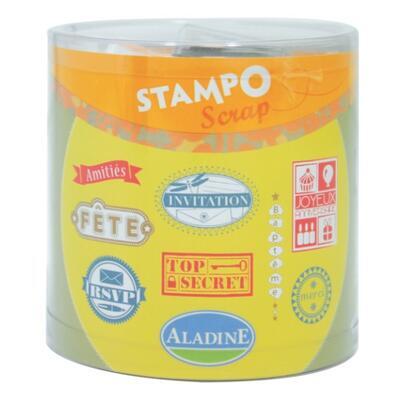 Razítka Stampo Scrap - Nápisy I. - 1