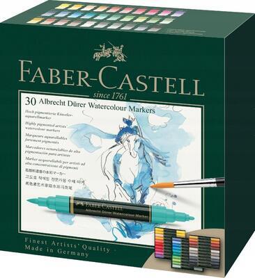 Faber-Castell Popisovače Akvarel Albrecht Dürer - sada 30ks - 1