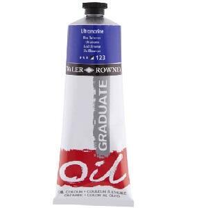 Daler & Rowney Graduate Oil 38 ml - ultramarine 123 - 1