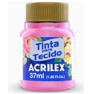 Acrilex Barva na textil 37ml - metalická růžová 537 - 1