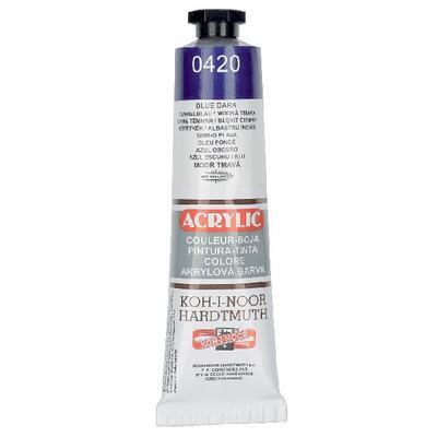 KOH-I-NOOR Akrylová barva Acrylic 40 ml č.0420 - modř tmavá