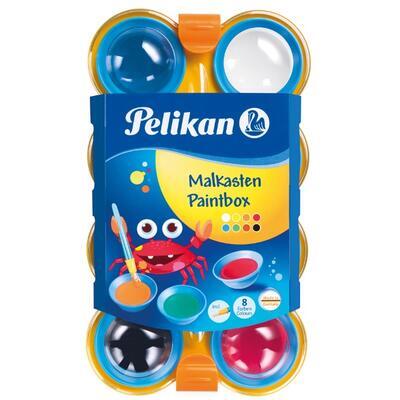 Pelikan Vodové barvy - mini friends 8 barev+štětec     - 1