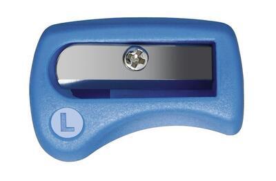 STABILO EASYergo ořezávátko pro leváky na mechanickou tužku 3,15 mm (versatilka) - modré - 1