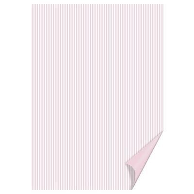 Happy Paper A4, 200 g/m2 - pruhovaný růžový
