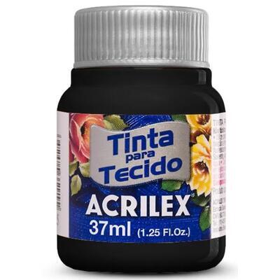 Acrilex Barva na textil 37ml - metalická černá 520 - 1