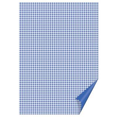 Happy Paper A4, 200 g/m2 - čtverečkovaný modrý