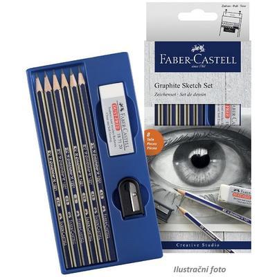 Faber-Castell Sada grafitových tužek Goldfaber Graphite Sketch - 6 ks  - 1