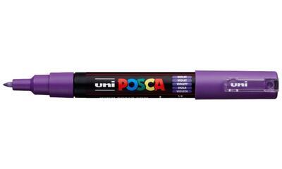 Akrylový popisovač UNI POSCA PC-1M - fialový 12 / 0,7mm - 1