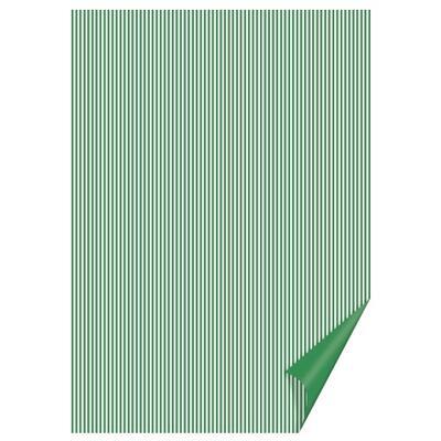 Happy Paper A4, 200 g/m2 - pruhovaný zelený