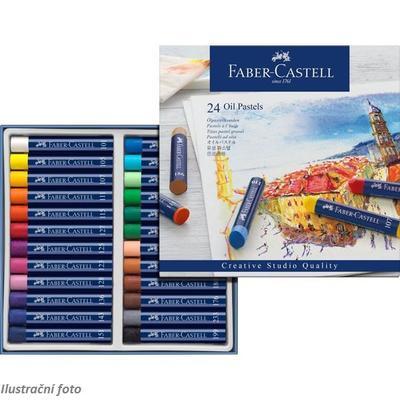 Faber-Castell QUALITY Olejové pastely - 24 ks
