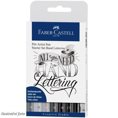 Faber-Castell PITT Popisovače  Startovací set pro ruční psaní - 9 ks - 1