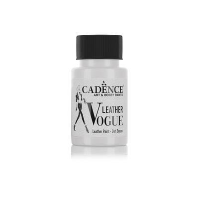 Barva na kůži Cadence Leather Vogue, 50 ml - bílá