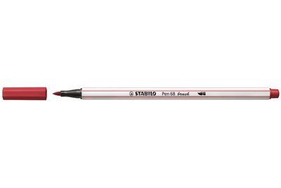 STABILO Pen 68 brush - červená - 1