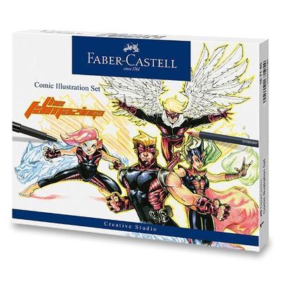 Faber-Castell Kreativní sada Comic Illustration set, 15ks - 1